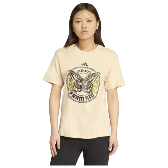 Adidas Γυναικεία κοντομάνικη μπλούζα x FARM Rio Tee